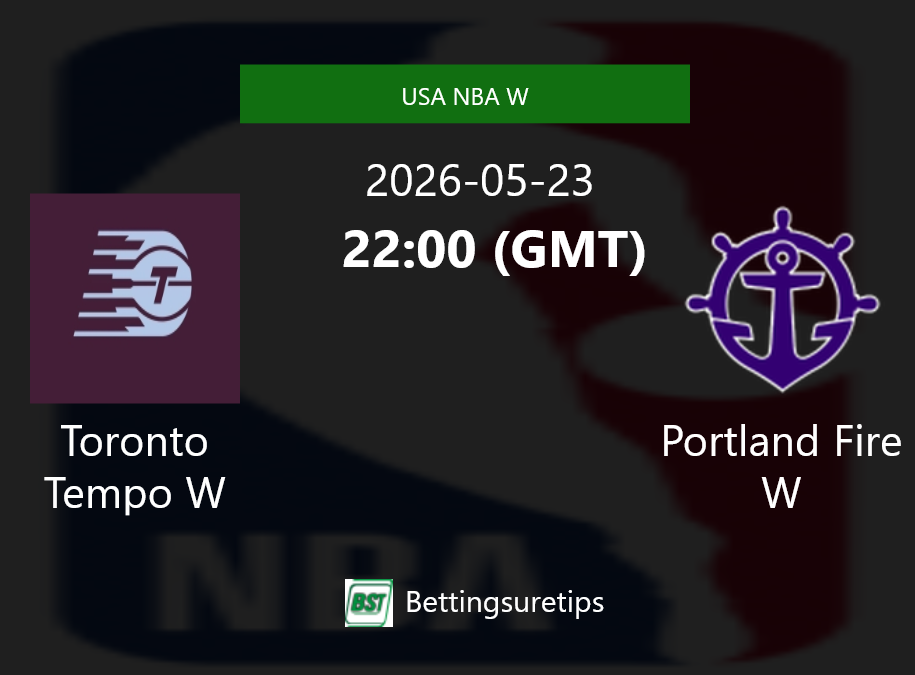 Toronto Tempo W vs Portland Fire W Prediction and Pick - USA NBA W Toronto Tempo W vs Portland Fire W Prediction and Pick - USA NBA W