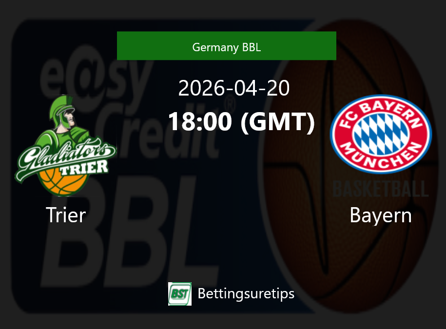 Trier vs Bayern Prediction and Pick - Germany BBL Trier vs Bayern Prediction and Pick - Germany BBL