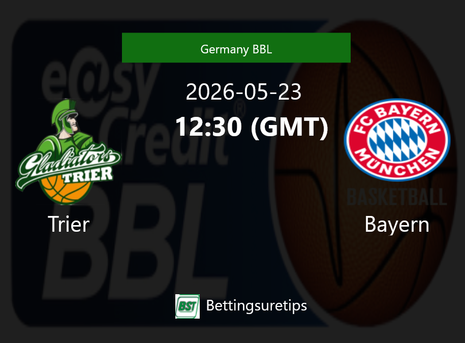 Trier vs Bayern Prediction and Pick - Germany BBL Trier vs Bayern Prediction and Pick - Germany BBL