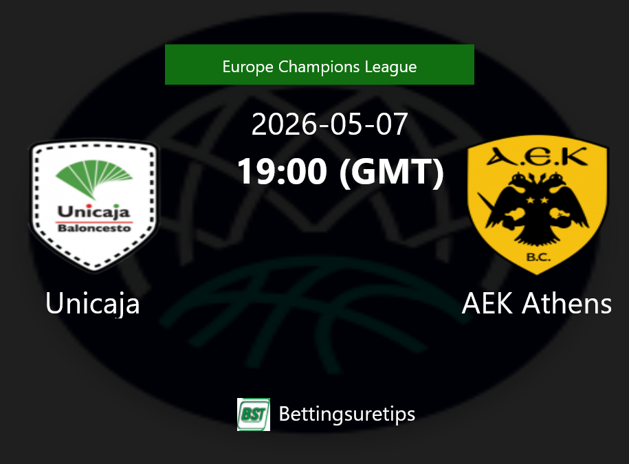 Unicaja vs AEK Athens Prediction and Pick - Europe Champions League Unicaja vs AEK Athens Prediction and Pick - Europe Champions League