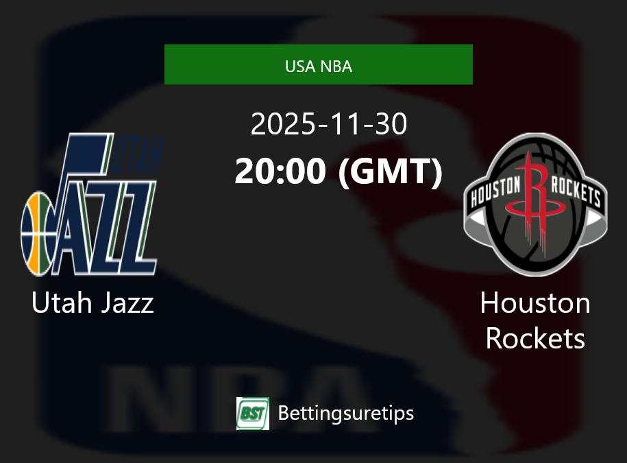 Utah Jazz vs Houston Rockets Prediction and Pick - USA NBA Utah Jazz vs Houston Rockets Prediction and Pick - USA NBA
