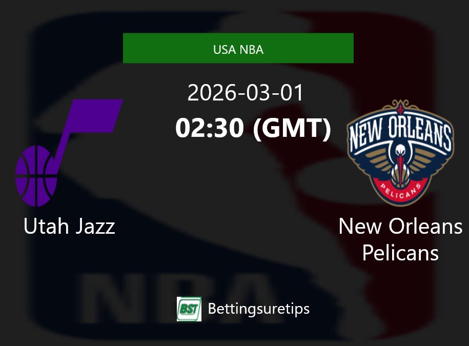 Utah Jazz vs New Orleans Pelicans Prediction and Pick - USA NBA Utah Jazz vs New Orleans Pelicans Prediction and Pick - USA NBA