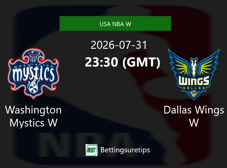 Washington Mystics W vs Dallas Wings W Prediction and Pick - USA NBA W Washington Mystics W vs Dallas Wings W Prediction and Pick - USA NBA W