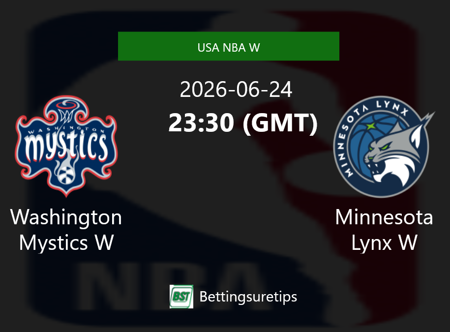 Washington Mystics W vs Minnesota Lynx W Prediction and Pick - USA NBA W Washington Mystics W vs Minnesota Lynx W Prediction and Pick - USA NBA W