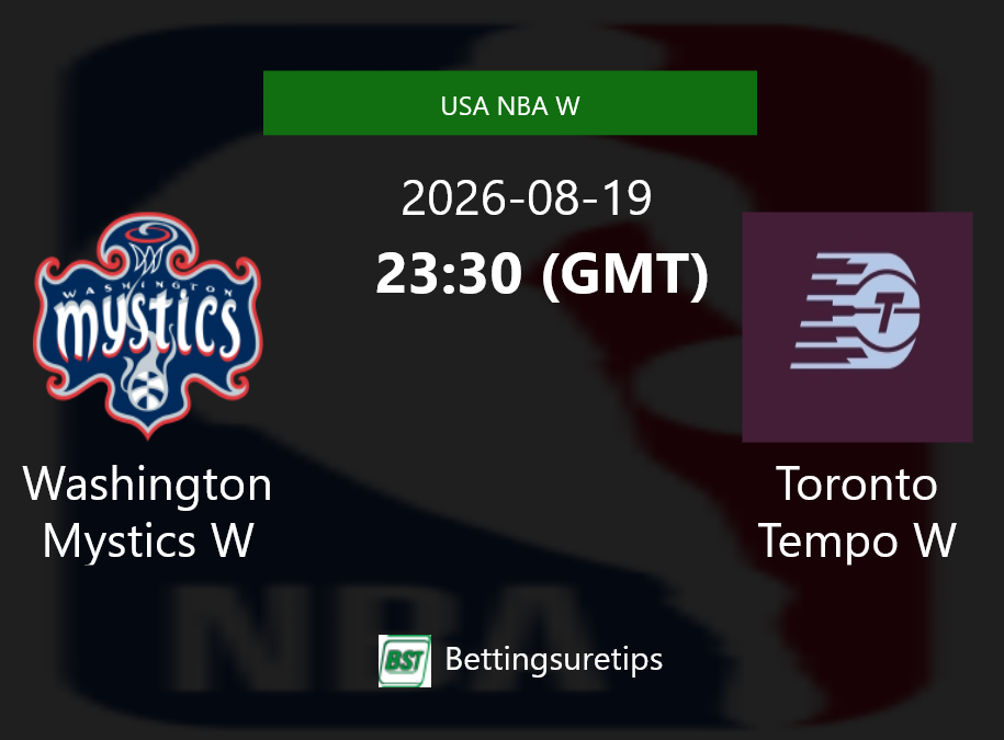 Washington Mystics W vs Toronto Tempo W Prediction and Pick - USA NBA W Washington Mystics W vs Toronto Tempo W Prediction and Pick - USA NBA W
