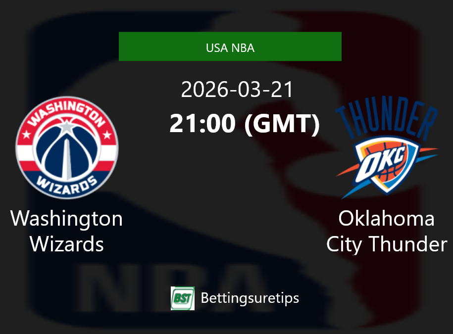 Washington Wizards vs Oklahoma City Thunder Prediction and Pick - USA NBA Washington Wizards vs Oklahoma City Thunder Prediction and Pick - USA NBA