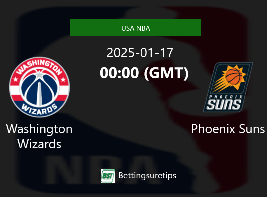 Washington Wizards vs Phoenix Suns Prediction and Pick - USA NBA