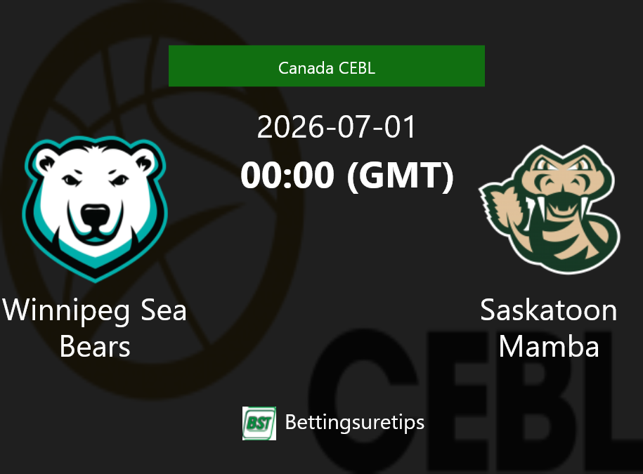 Winnipeg Sea Bears vs Saskatoon Mamba Prediction and Pick - Canada CEBL Winnipeg Sea Bears vs Saskatoon Mamba Prediction and Pick - Canada CEBL