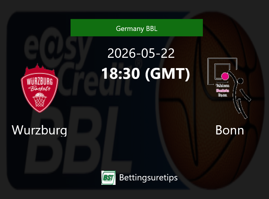 Wurzburg vs Bonn Prediction and Pick - Germany BBL Wurzburg vs Bonn Prediction and Pick - Germany BBL
