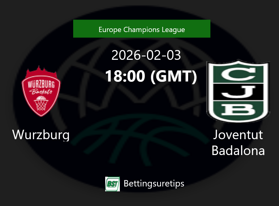Wurzburg vs Joventut Badalona Prediction and Pick - Europe Champions League Wurzburg vs Joventut Badalona Prediction and Pick - Europe Champions League
